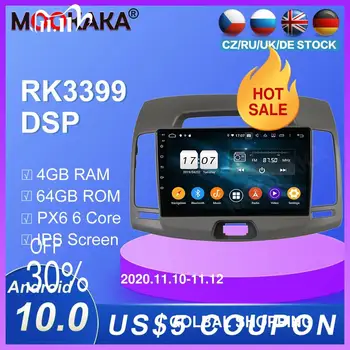 

Android 10.0 Car Multimedia Player For Hyundai Elantra 4 HD 2006-2010 gps Navigation Radio stereo IPS Touch screen head unit dsp