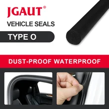 JGAUT 6 м уплотнительная прокладка уплотнительной прокладки для автомобильных дверей резиновая прокладка уплотнения края черная Автомобильная дверь задняя крышка колонна герметичная лента