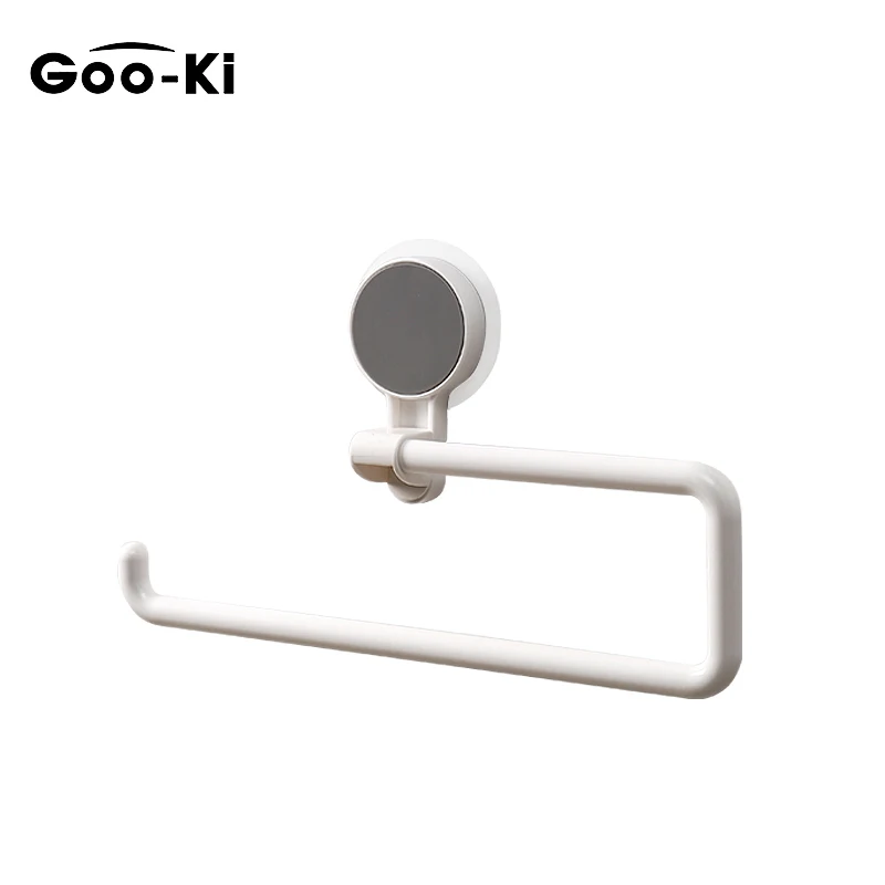 Goo-Ki Kitchen Paper Holder Sticke Rack Roll Holder for Bathroom Towel Rack Estanterias Pared Decoracion Tissue Shelf Organizer