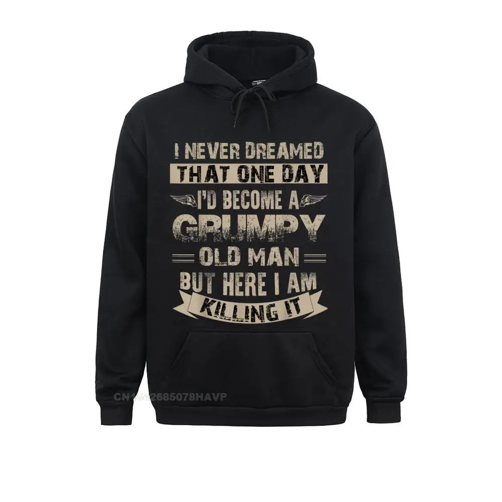 

Wholesale I'd Become A Old Man Anime Hoodie Grumpy Anime Hoodie Anime Sweater Sweatshirts Ostern Day Hoodies For Men