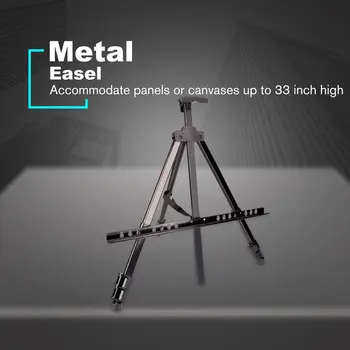 

Portable Adjustable Metal Sketch Easel Stand Foldable Travel Easel Sketch Display Easel Stand Folding Easels For Artist