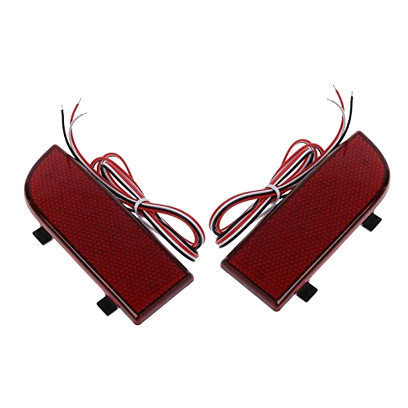 2 PCS LED Rear Bumper Lights, Rear Fog Lights for Brakes, for Mercedes