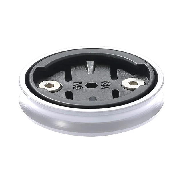 Teyssor Bicycle Mount Stem Top Cap Computer Mount Adapter for Garmin Edge 1030 1000 820 810 800 520 510 500 200 130 gray