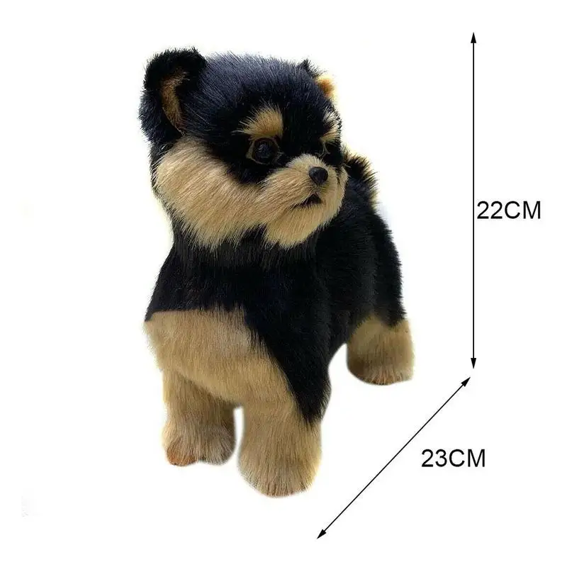 1x Realistic Teddy Dog Plush Toy Dog Puppy Lifelike Stuffed Toy HOT Gift US 