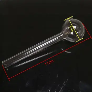 

Cheapest Pyrex Glass Oil Burner Pipe Clear Glass Oil Burner 11cm 3cm Clear Great Tube Glass Pipe Oil Nail Pipe