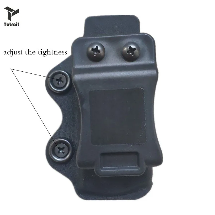 Чехол TOtrait tactical Glock оружейный журнал Универсальный быстросъемный одиночный Маг кобура скрытый чехол для пистолета