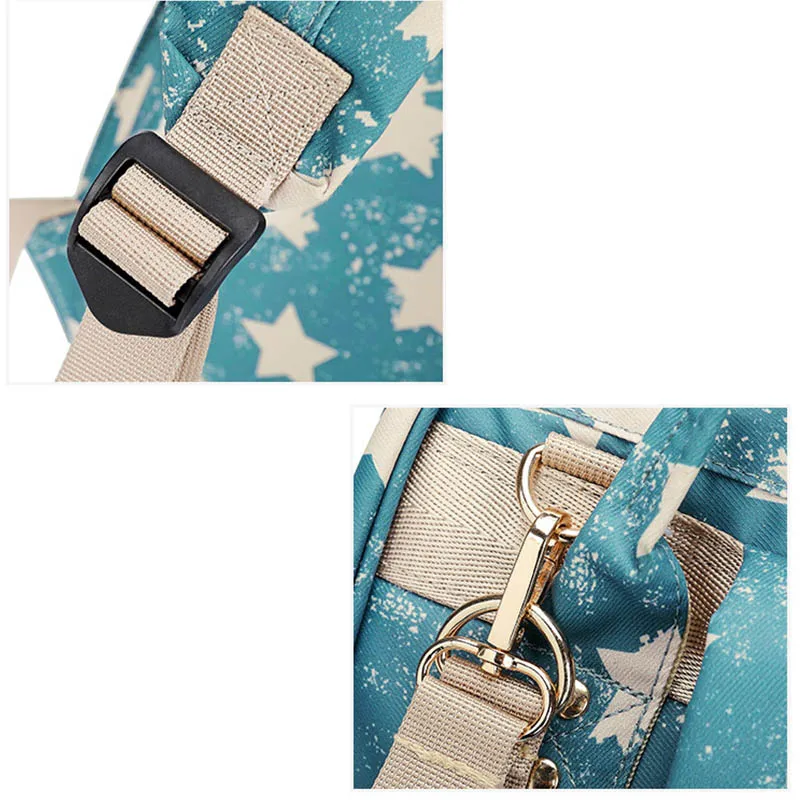 Diaper Organizer Bag Fashion Mummy Maternity Backpack Large Nursing Bag Travel Nappy Bag Designer Baby Stroller Bag Mommy Bag