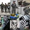 Skull Full Finger Tactical Knuckle Gloves Bicycle Ghost Motorcycle Touch Cycling Men's Winter Road Fishing Fitness Warm Glove 2