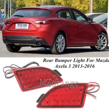 

MIZIAUTO 2 Pcs LED Rear Bumper Reflector light For Mazda 3 Axela BM 5D Hatchback 2013 2014 2015 2016 Brake Fog Backup Stop Light