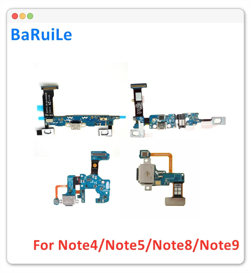 USB-кабель BaRuiLe для зарядки Samsung galaxy Note 4 5 8 9 N910f N920f N950F N960F шт. | Мобильные телефоны и