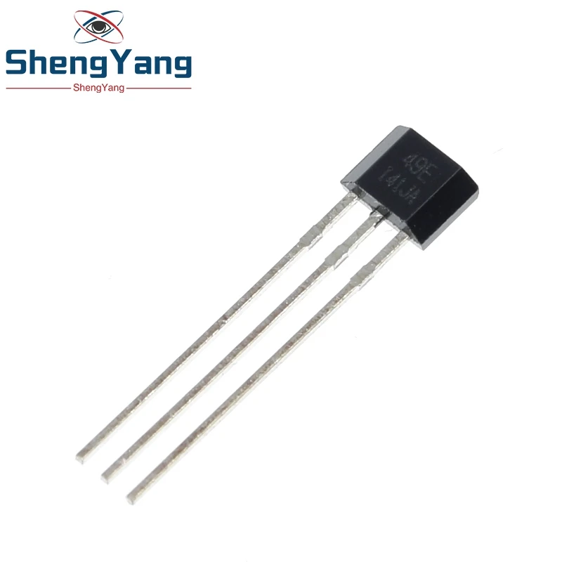 10pcs 49E Hall element OH49E SS49E sensor Effect Sensor new | Электронные компоненты и принадлежности