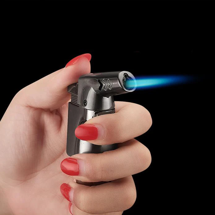 

Small portable air lighter metal windproof air gun small airbrush small welding cigar torch lighter Christmas lighter