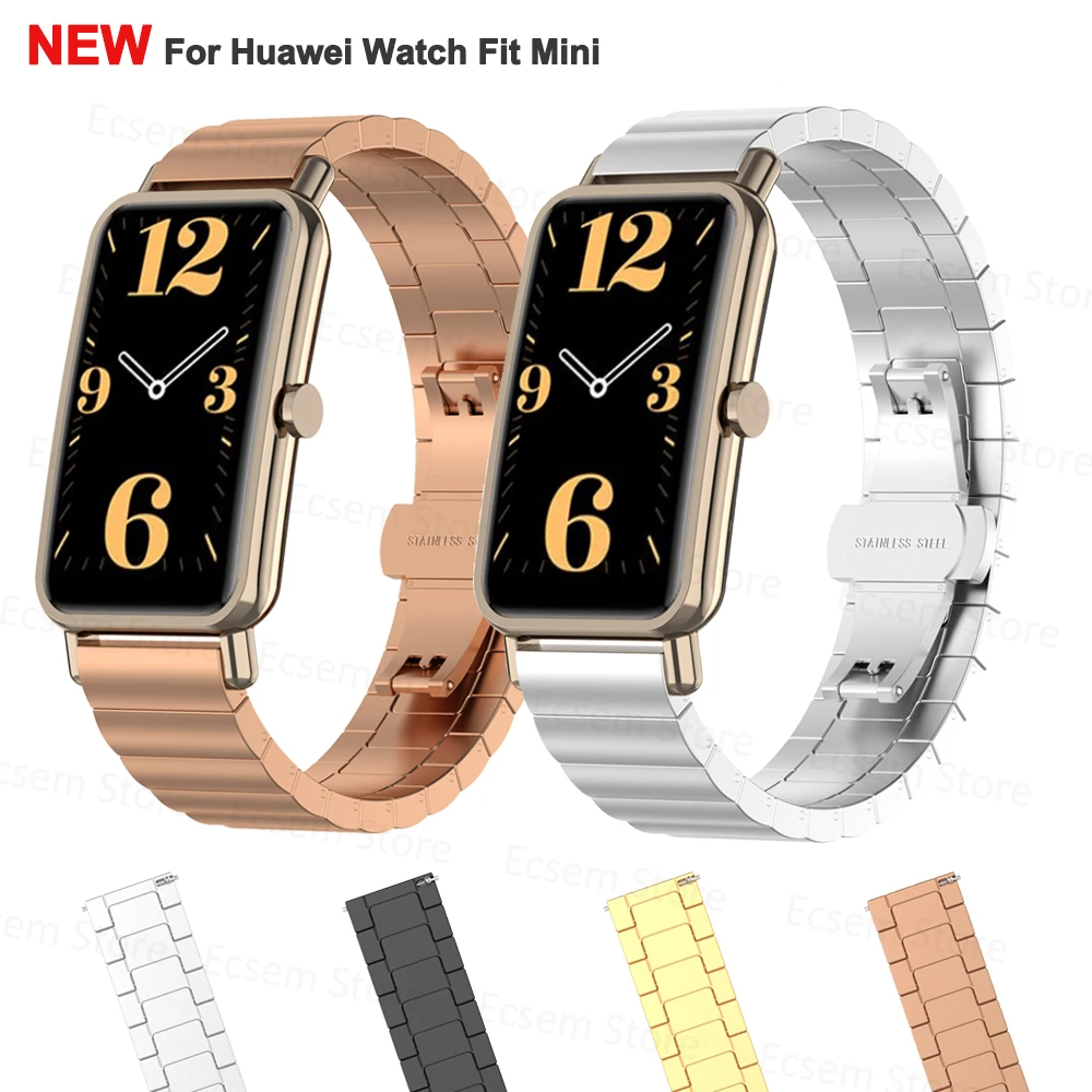 Metal Strap For Huawei Watch Fit Mini Replacement Silicone Wrist Band For Huawei  Fit Mini Bracelet Loop Belt Accessorie - Smart Accessories - AliExpress