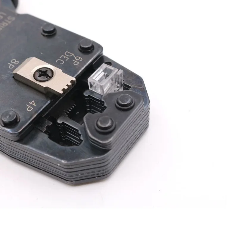 Crimping pliers Connector 6P6C Cable  RJ11 RJ12 Left Buckle Crystal Head DIY Compatible with Vex Robotics 6