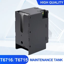Réservoir de Maintenance T6716 T6715 avec puce pour Workforce Pro EC 4040 EC 4020 EC 4030 WF 4734 WF 4740 WF 4720 WF 4730 WF C5210 