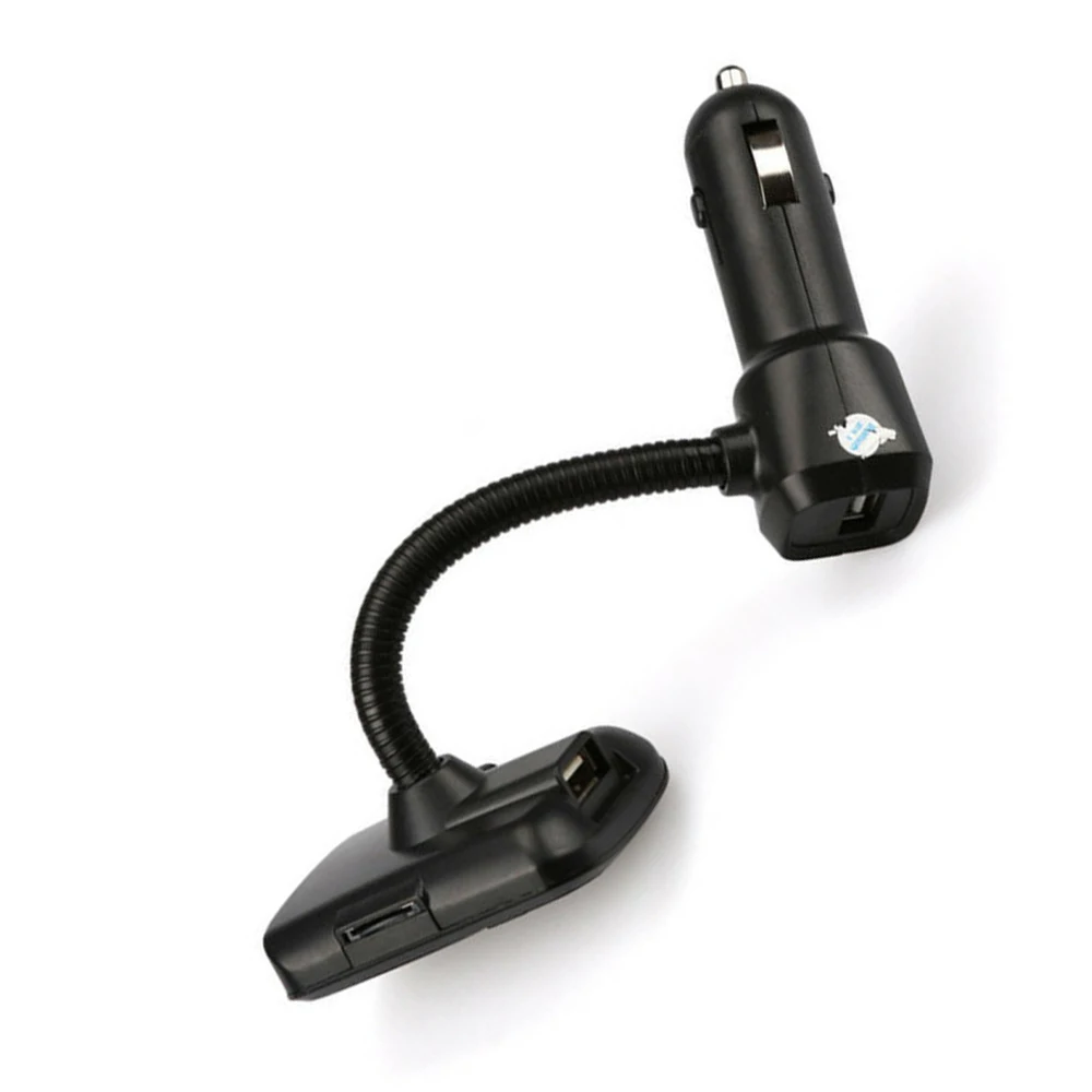 Bluetooth автомобильный fm-передатчик Радио MP3 плеер USB зарядное устройство пульт дистанционного управления гибкий металлический шланг, подходит для всех транспортных средств