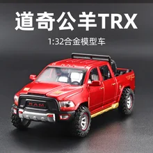 

1/32 Dodge Ram TRX Alloy Car Model Open Door Sound and Light Toy Diecast Toy Car Children's Birthday Gift Collection Decoration