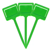 20 шт. детская этикетка садовый зажим Стиль газон завод многоразовые цветы T теги DIY практичный PP