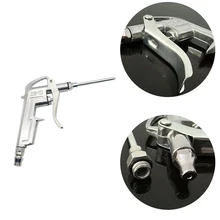 Пневматический алюминий сплав чистящий пистолет воздушный удар мощный выдув пыли воздуходувка инструмент воздушный пылеочиститель компрессор сжатого воздуха