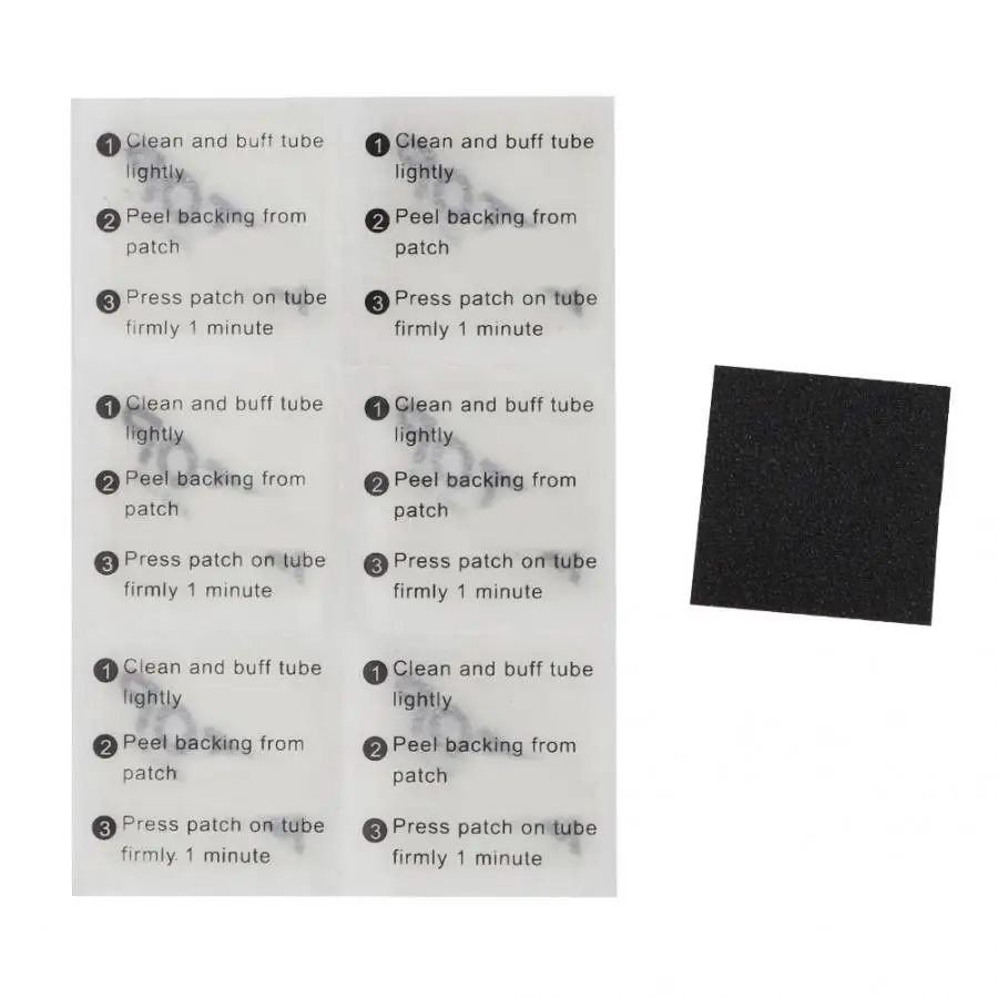 Bike Tire Patch Self-Adhesive Tyre Polishing Sandpaper Mountain Road Repair Tools Bicycle Accessory | Спорт и развлечения