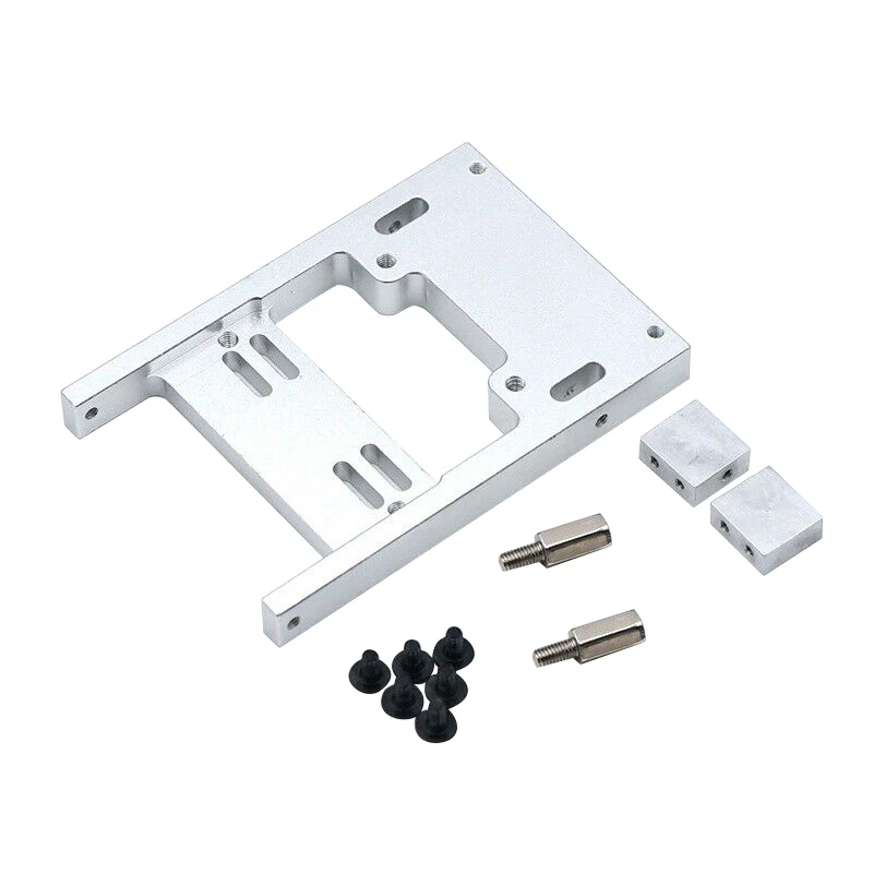 

1Set 1/16 RC Car Metal Steering Servo Warehouse Fixed Mounting Bracket for General WPL B14 B24 C14 C24 B16 B36 JJRC Q60 Q61