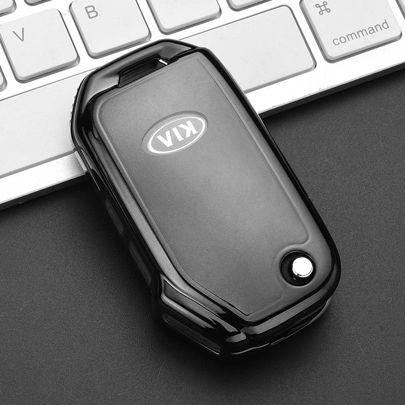 Soft TPU Car Remote Key Case Cover key case cover key case car key shell remote control case cover Protective Shell Fob For KIA Sportage R GT Stinger GT Sorento Ceed CD Cerato Forte