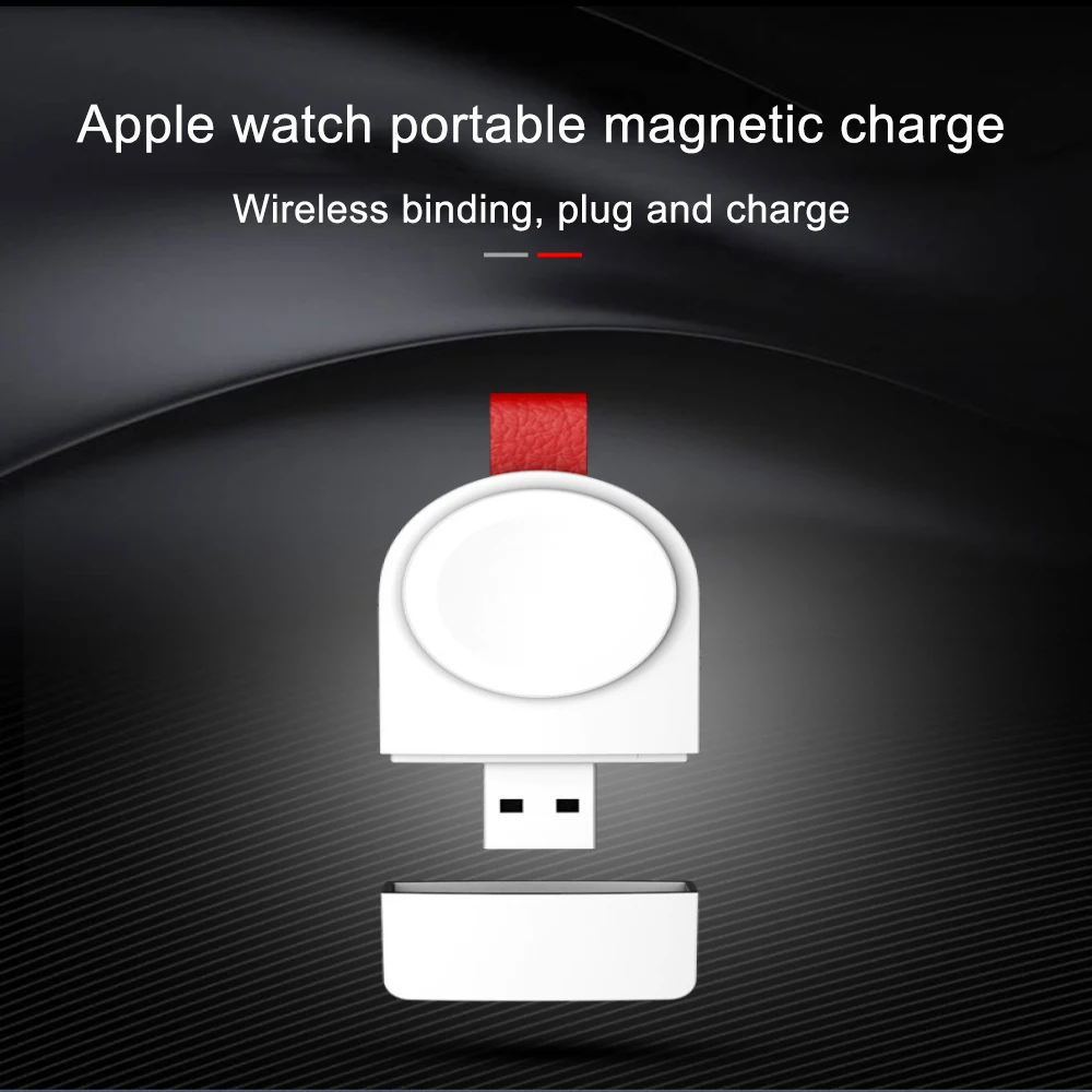 Портативное USB зарядное устройство Беспроводное зарядное устройство для iWatch зарядная док-станция кабель для Apple Watch Series2 3 4 Прямая поставка