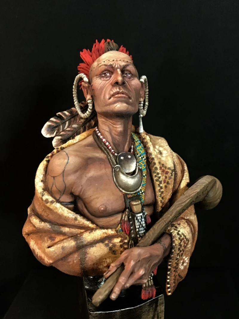 1/10 бюст каучуковая фигурка модель комплект Unassambled Неокрашенный BUST440 | Игрушки и