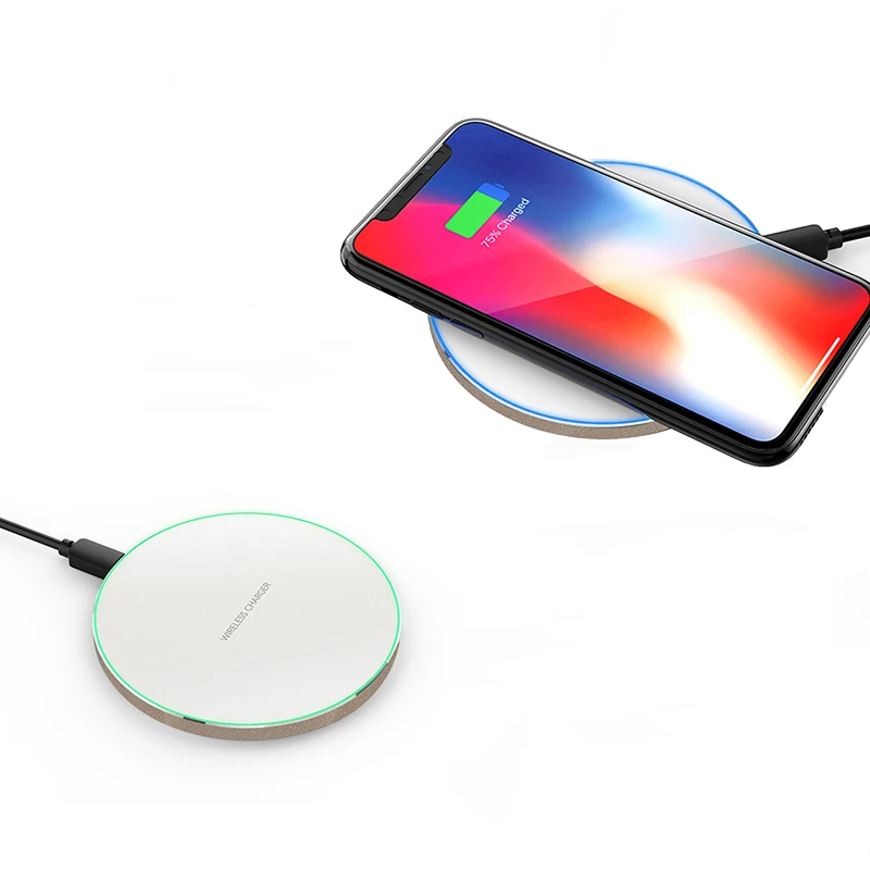 Antye QI Беспроводной Зарядное устройство зарядного устройства для iphone 8 Plus x Samsung note