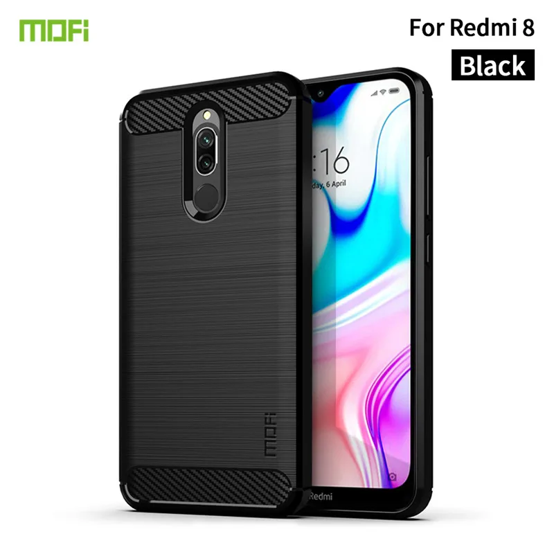 Новинка, чехол для Xiaomi Redmi 8, чехол MOFI, TPU, чехол s для Xiaomi Redmi 8, мягкая задняя крышка из ТПУ для Xiaomi Redmi 8