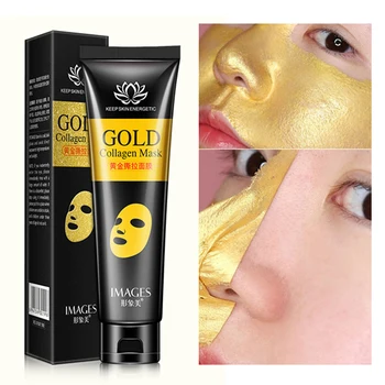 

24K Gold Face Mask Anti Aging Skin Care Shrink pores Anti Wrinkle Facial Treatment Blackhead Remover Acne Scar Treatment 60g