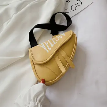 

Small PU Leather Crossbody Bags For Women 2020 Saddle Bag Shoulder Handbags Female Travel Lady Fashion Crossbody Bag