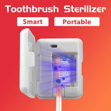 Toothbrush Sterilizer Disinfection Smart Portable Ultraviolet Uvc-Lamp Antibacteria