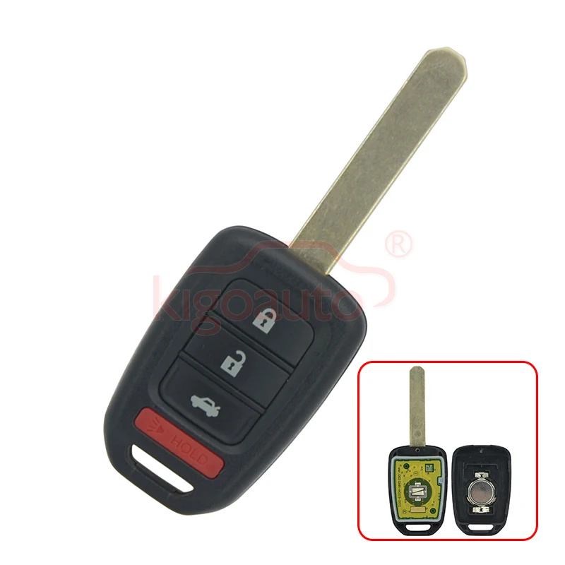 

Remote key 3 button with panic 313.8Mhz MLBHLIK6 1T HON66 for Honda Accord