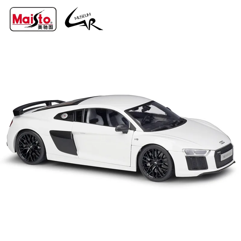 

Maisto 1:18 Audi R8 V10 Plus Alloy Metal Car Model 2014 Corvette Stingray Z51 2015 Ford Mustang GT 50th Anniversary Centenario