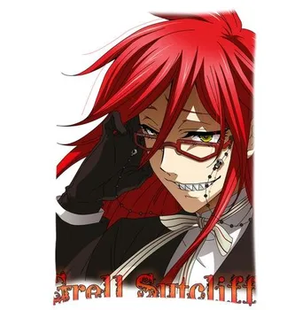 

Anime Black Butler Throw Pillowcase Kuroshitsuji Pillow Sham Sebastian Michaelis & Ciel Phantomhive Two Sides Cushion Cover