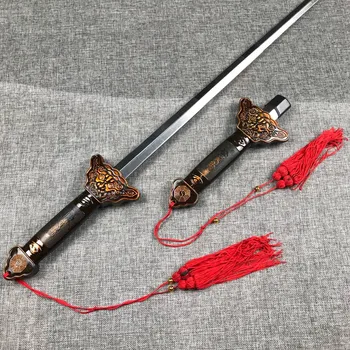 Shaolin Sword Wushu Sword Martial Arts Kung Fu Tai Chi Extend Perform Scalable Sword Magic Blade Outdoor Fitness Products stainless steel telescopic sword performance sword kung fu swords taiji martial art martial arts training telescopic sword