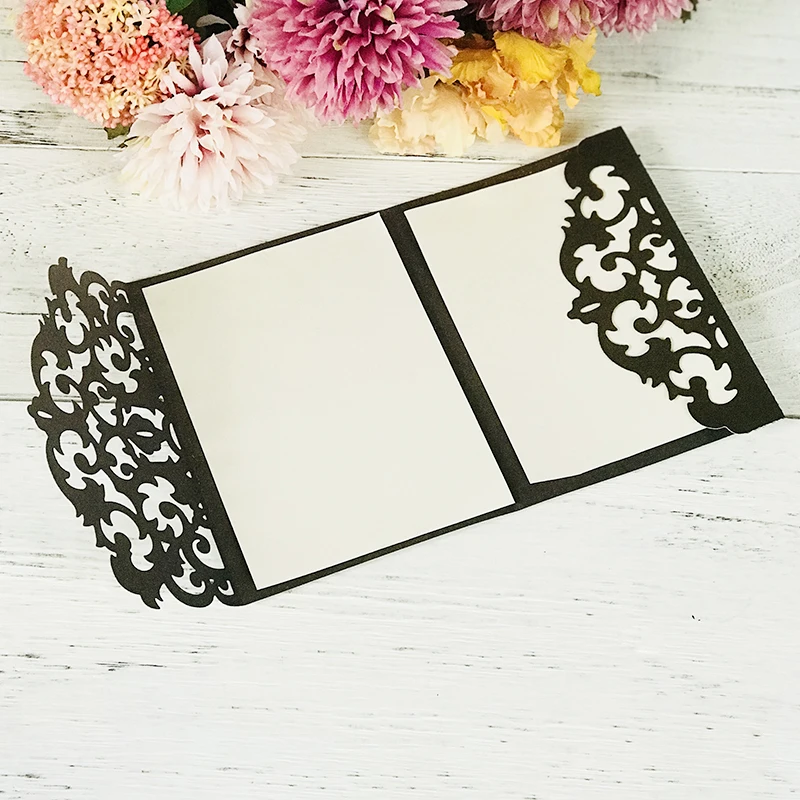  1 pc Lace fold Scrapbooking Metal Cutting Dies Border Craft Dies Cuts for diy paper card making wed - 32998803892