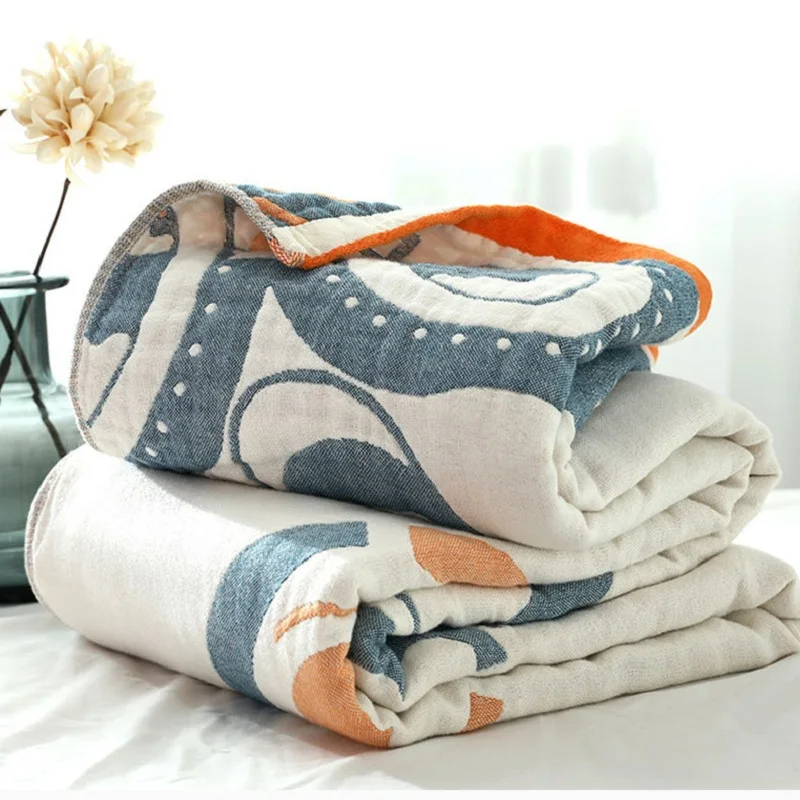 Summer Cotton Towel Blanket Fall Quilt Nap Blanket Big Towels Quilt Fashion New 