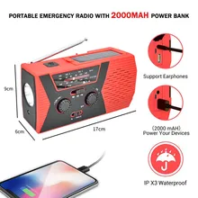 Лидер продаж продуктов радио на солнечных батарейках портативный FM погода радио для наружного и домашнего светодиодный фонарик Поддержка прямой доставки