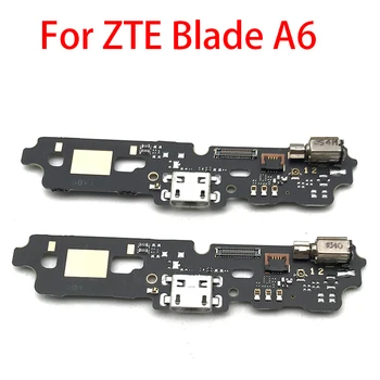 

20Pcs/lot USB Charging Port Mic Microphone Dock Connector Board Flex Cable Repair Parts For ZTE Blade A6 A6 Max