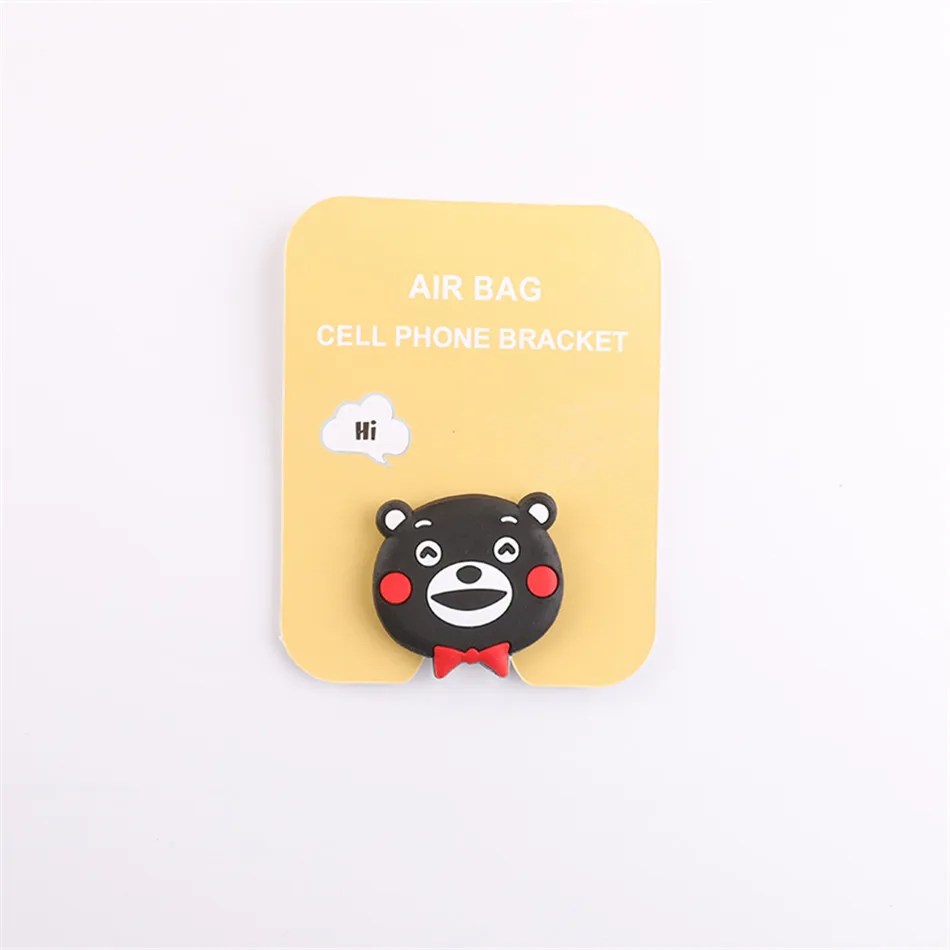 Universal Cartoon Cute Airbag Phone Ring Desktop Support Mobile Phone Holder Lazy Stand For iPhone 11 Pro Huawei Samsung Xiaomi