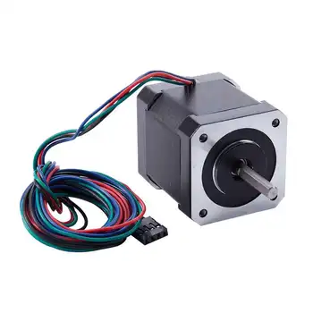 

Nema 17 Stepper Motor 1.7 A 0.59 Nm 84 oz.in 48mm Body w/ 1m Cable & for