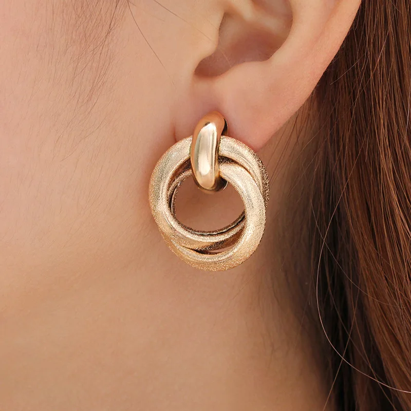 2020-New-Statement-Earrings-Charms-Geometric-Stud-Earrings-For-Women-Punk-Jewelry-Circle-Alloy-Vintage-Brincos