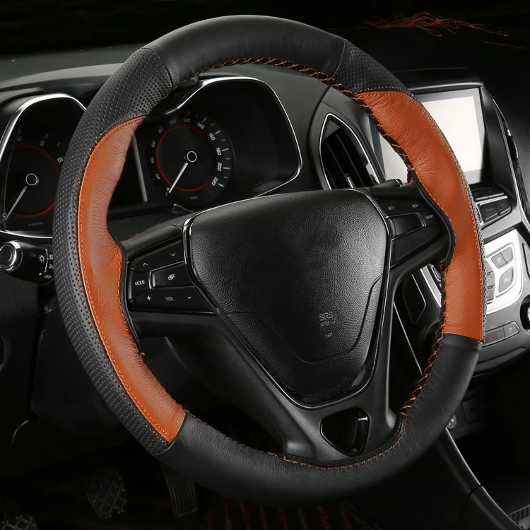 Для Chery ARRIZO5 ARRIZO 5 Крышка рулевого колеса Модифицированная ручная швейная крышка рулевого колеса отверстие ручки