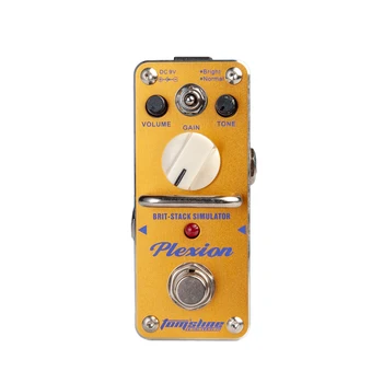 

New AROMA APN-3 Brit-stack Simulator Electric Guitar Effect Pedal Mini Single Effect with True Bypass