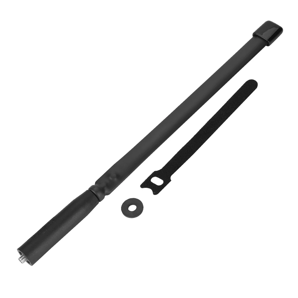 SOONHUA Двухчастотная VHF/UHF Антенна рация антенны 136 МГц-520 МГц 8 Вт с MOTO To SMA Мужской