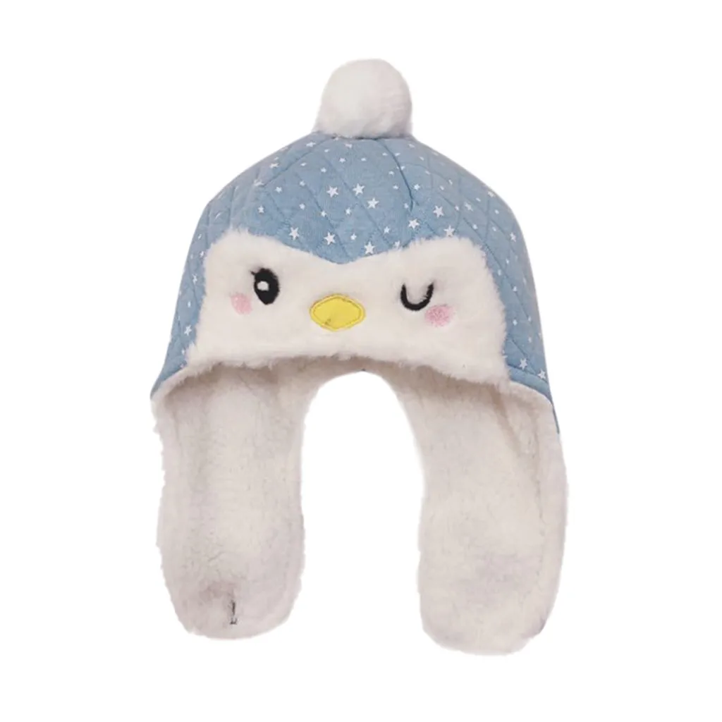 Зимняя теплая шапка для маленьких мальчиков и девочек; теплая вязаная шапка-ушанка; ;#4