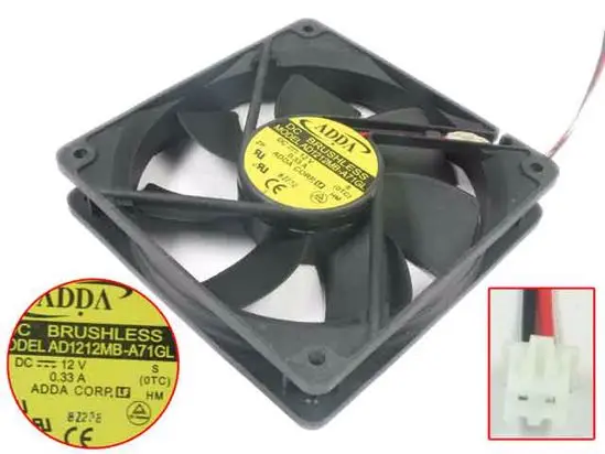 

Охлаждающий вентилятор для сервера ADDA AD1212MB-A71GL OTC DC 12 В 0.33A 120x120x25 мм