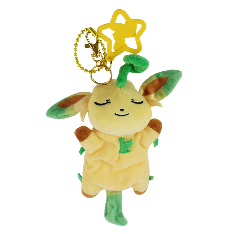 15-17 см Eevee плюшевый Bulbasaur Charmander Piplup Squirtle Eevee Mew Мягкие животные Маленькая подвеска мягкие игрушки Детский подарок